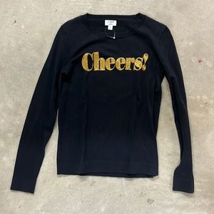 J Crew Cheers Sweater